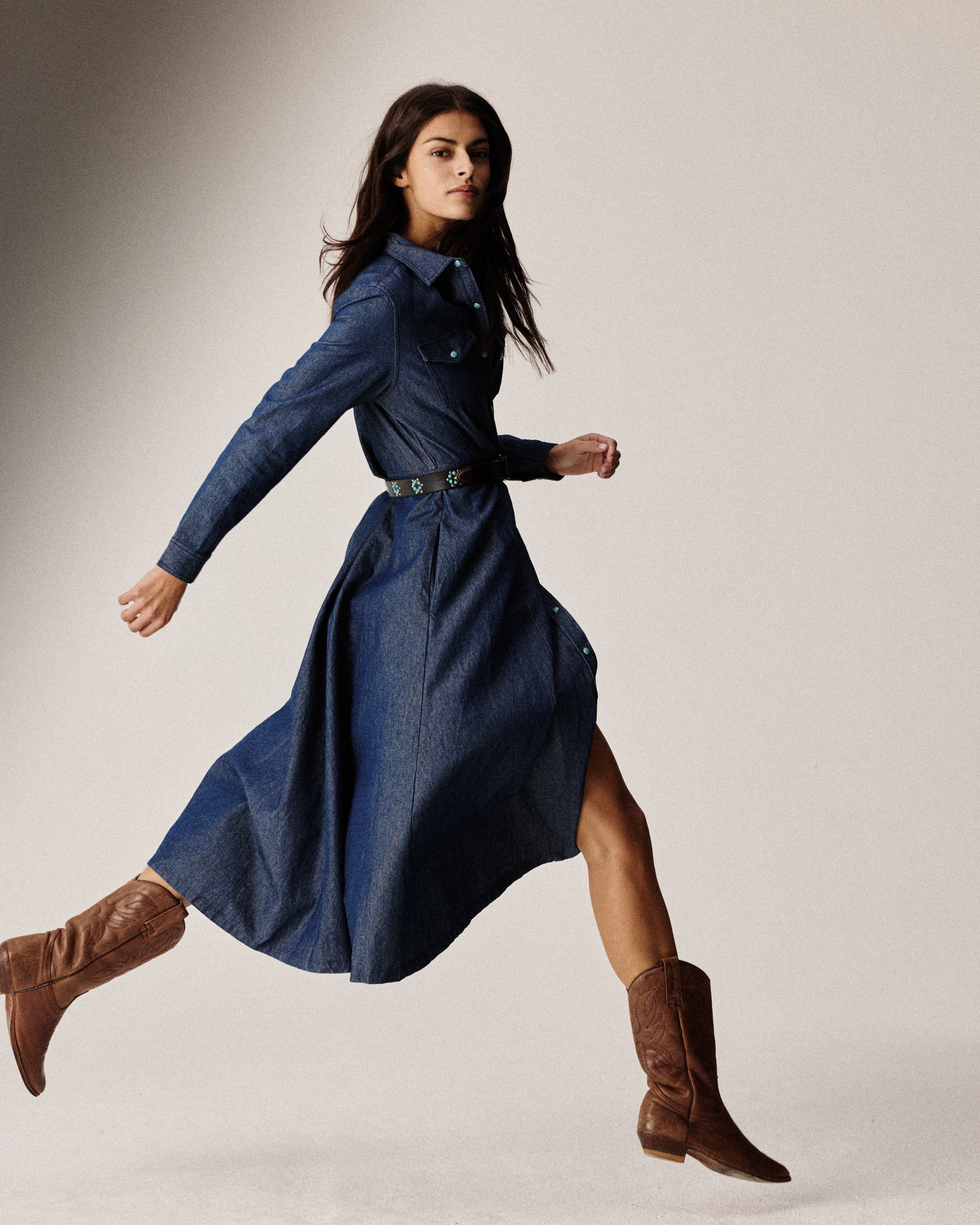 Denim dress - Image 3