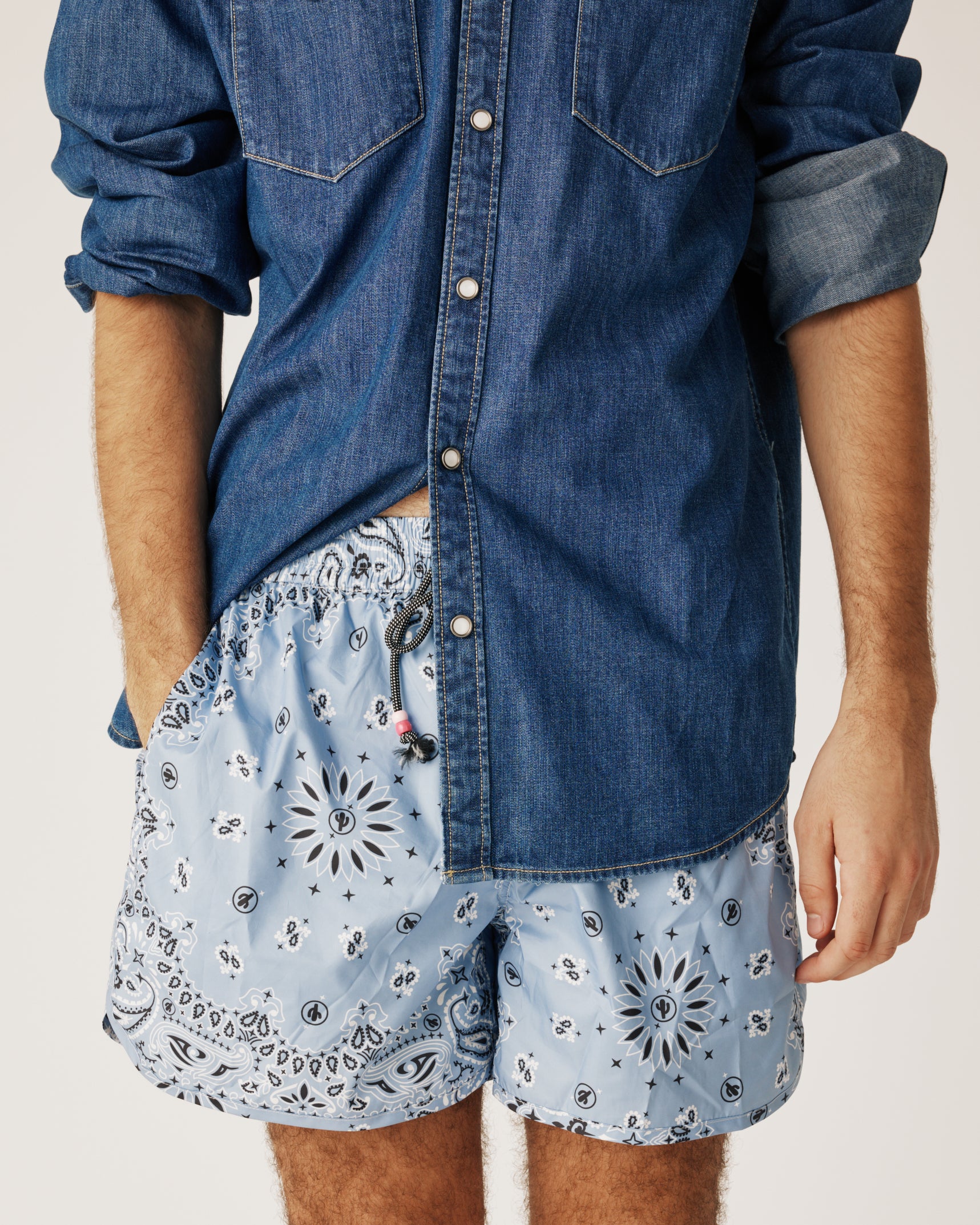 Men swimwear blue - Image 3