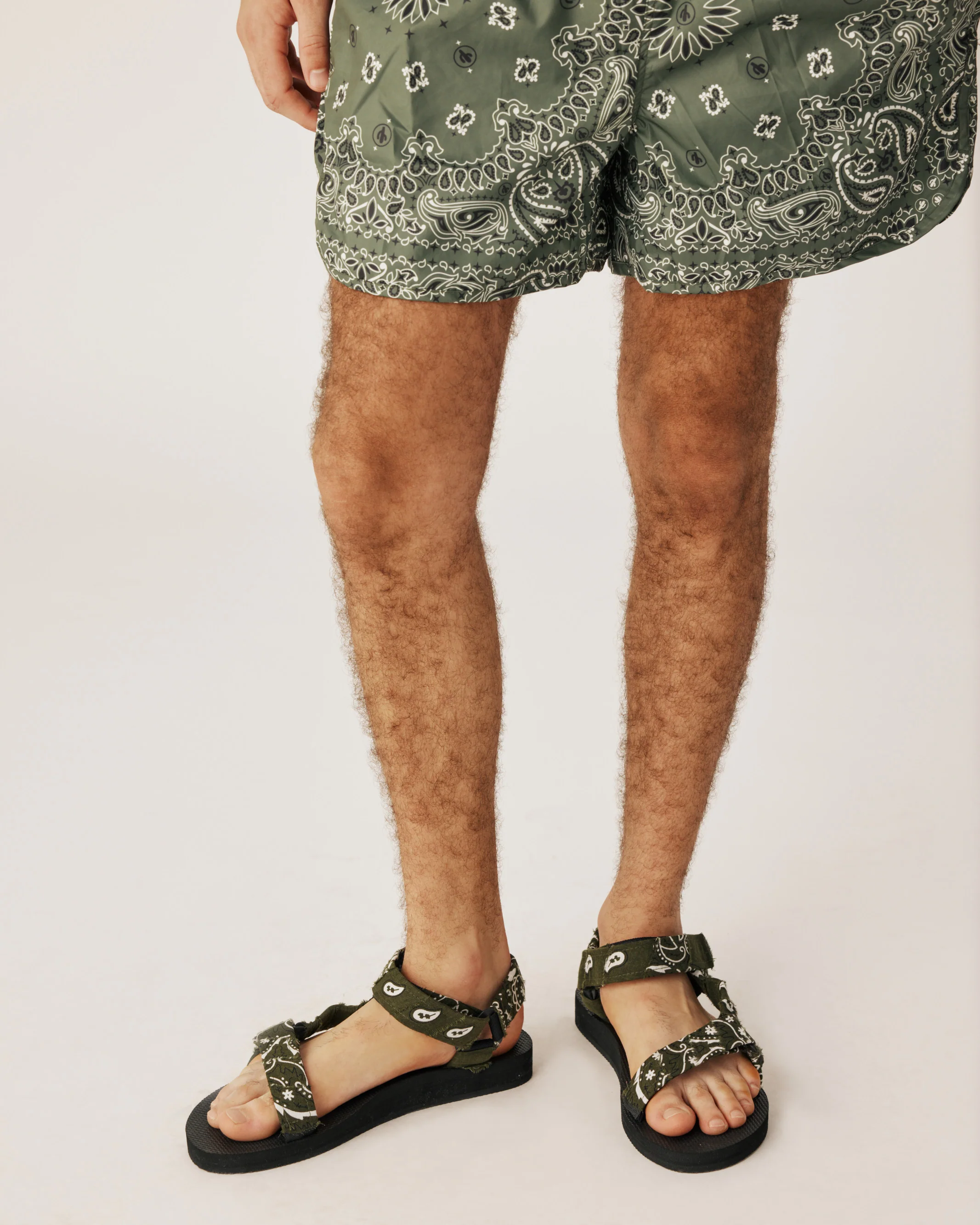 Men swimwear kaki - Image 3