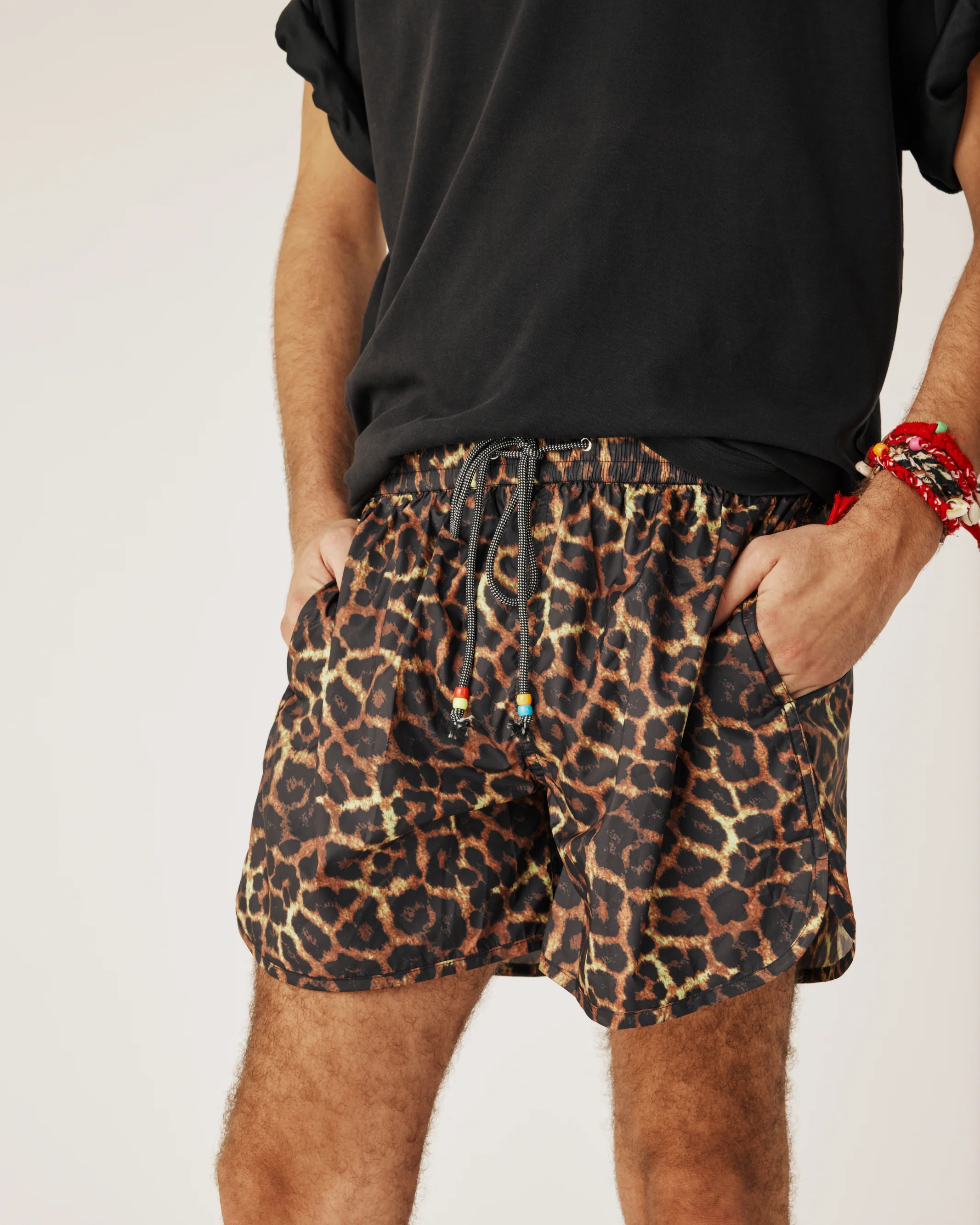 Men swimwear leopard - Image 5