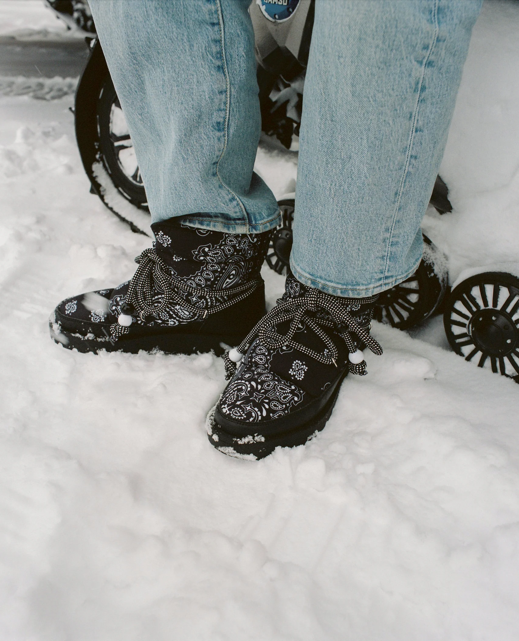 Snow boots black - Image 4
