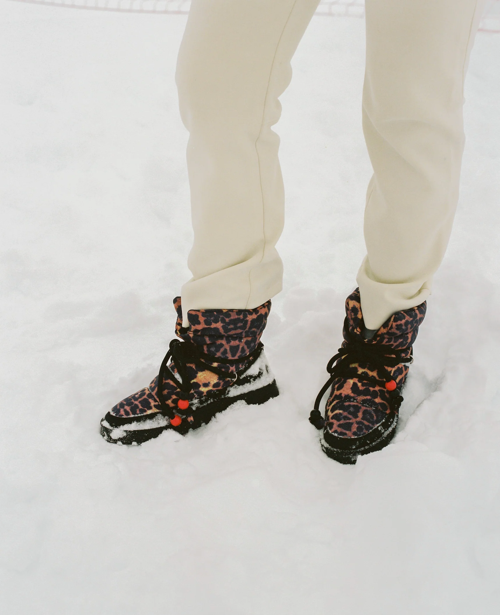 Snow boots leopard - Image 3